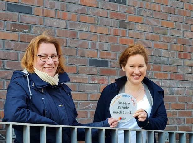 Kath. Schule St. Antonius Anna Zaubitzer und Anne-Kathrin Blume